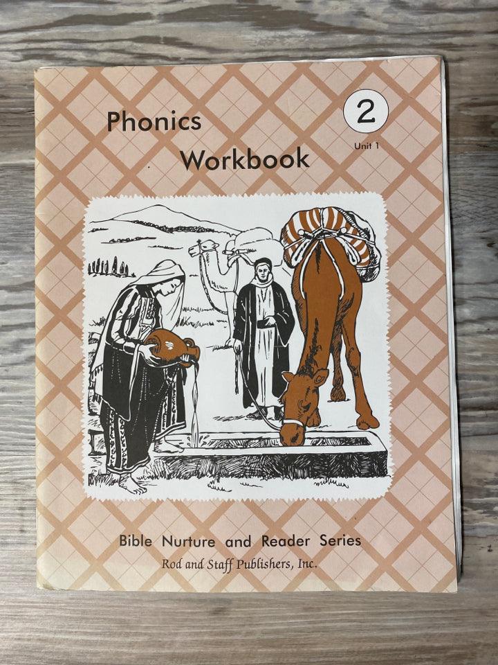Rod & Staff Phonics Workbook 2 Unit 1