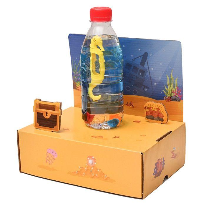 Deep Diving Seahorse