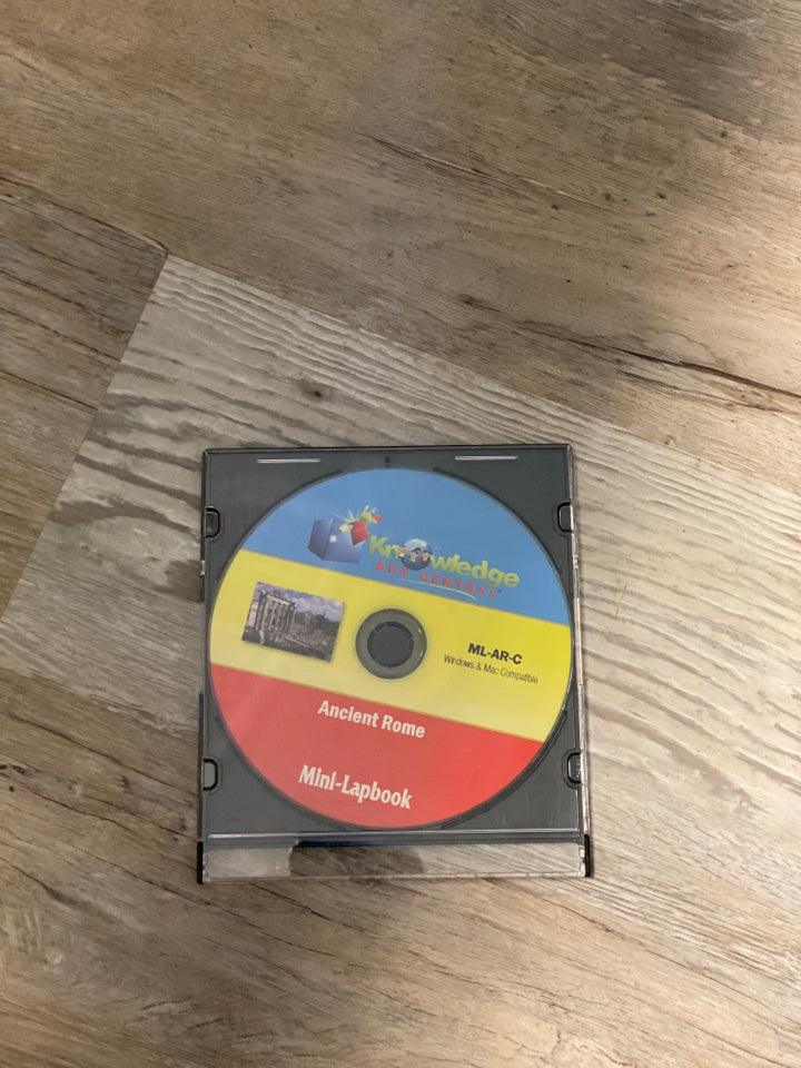 Knowledge Box Central Ancient Rome Mini-lap Book CD