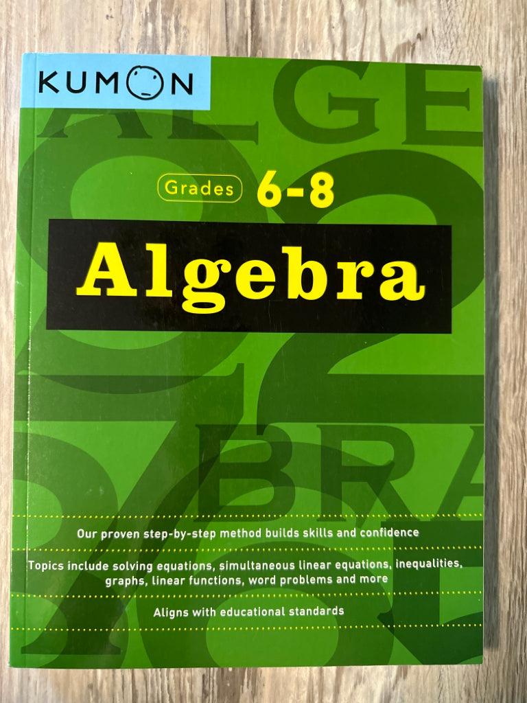 Kumon Algebra Grade 6-8