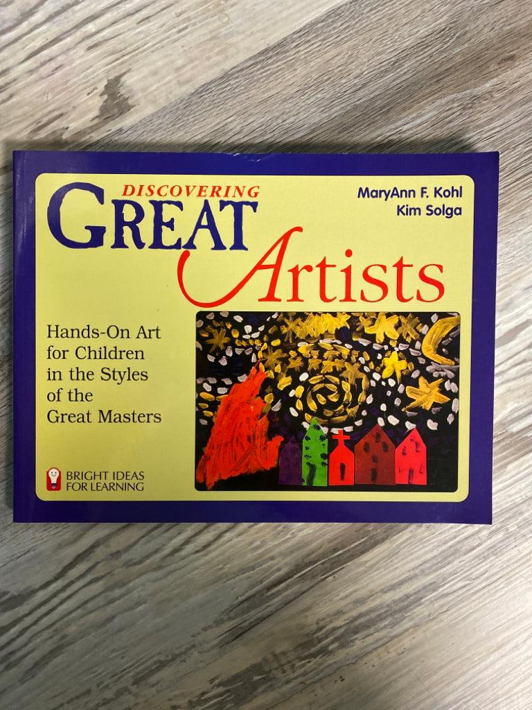 Discovering Great Artists by MaryAnn Kohl