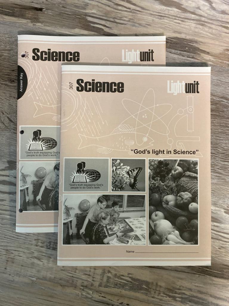CLE Science 307 Light Unit and Answer Key