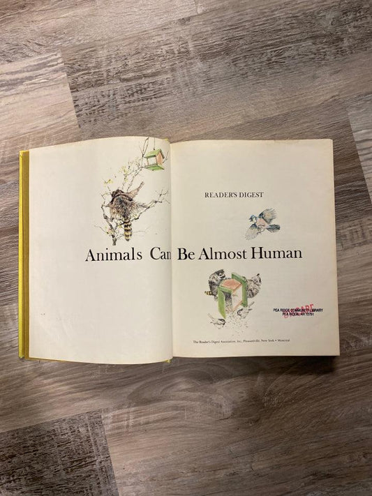 Animals Can Be Almost Human