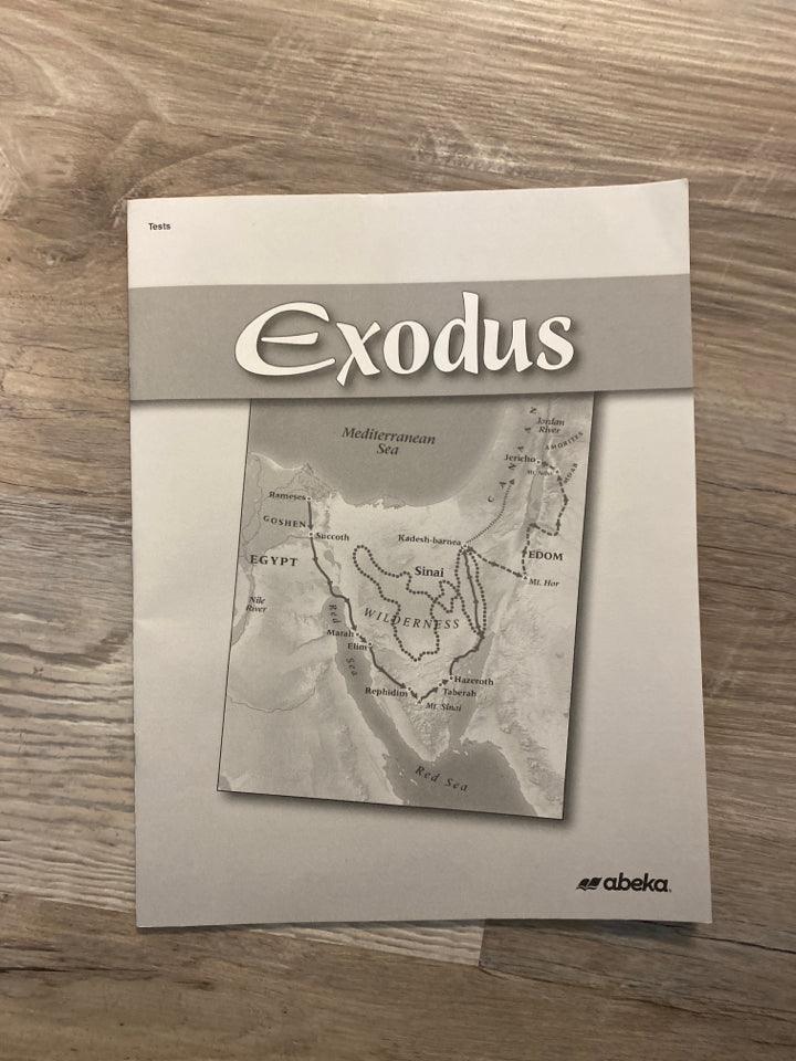 Abeka Exodus Test and Key
