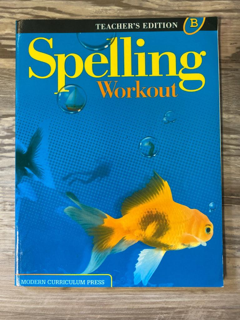 Spelling Workout B Teacher's Edition