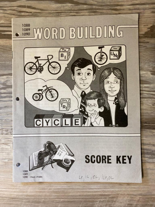 ACE Paces Word Building 1088-1090 Score Key
