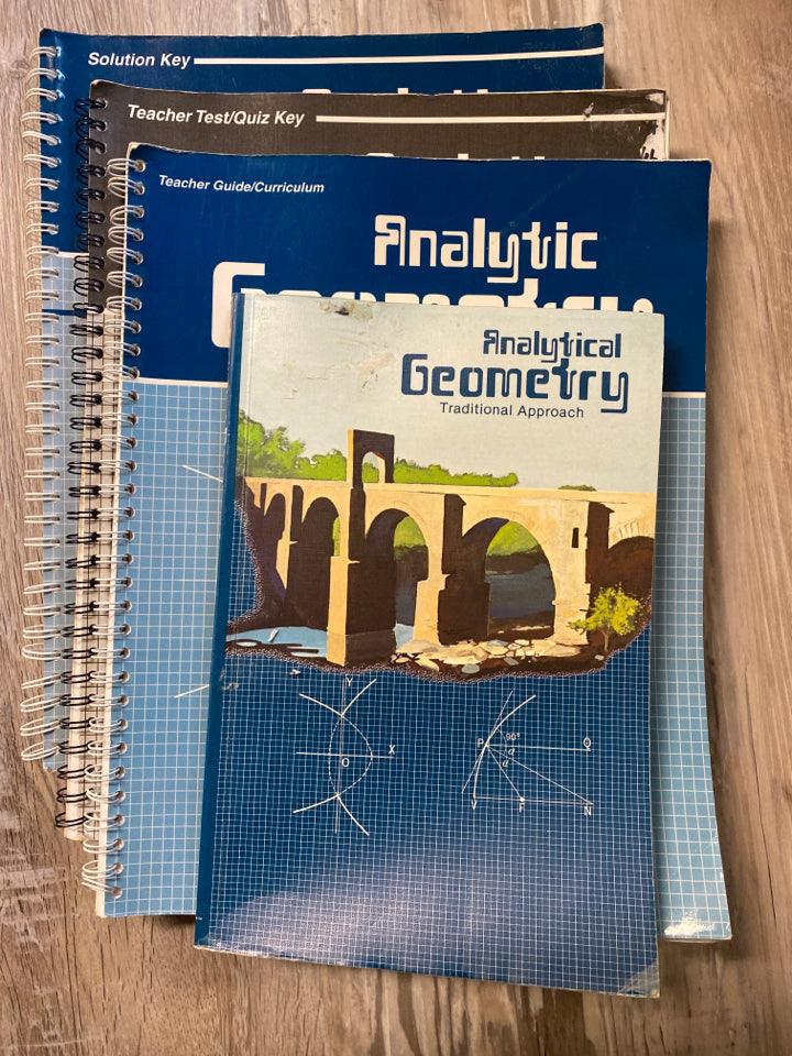 Abeka Analytical Geometry Set
