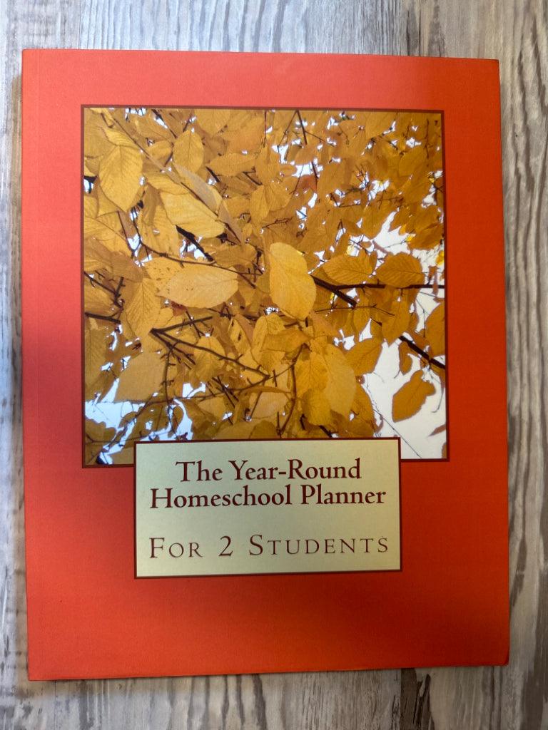 The Year-Round Homeschool Planner for 2 Students