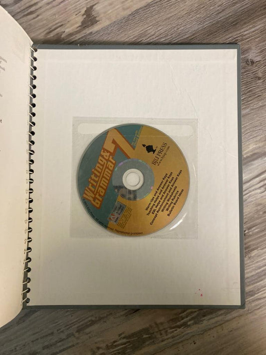 BJU Writing & Grammar 7, Teacher's Edition with CD-ROM, Third Edition