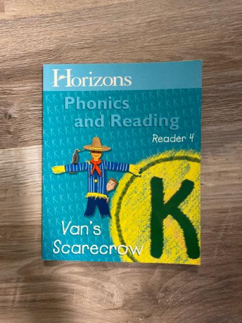 Horizon's Phonics and Reading K, Reader 4 Van's Scarecrow - First Homeschool