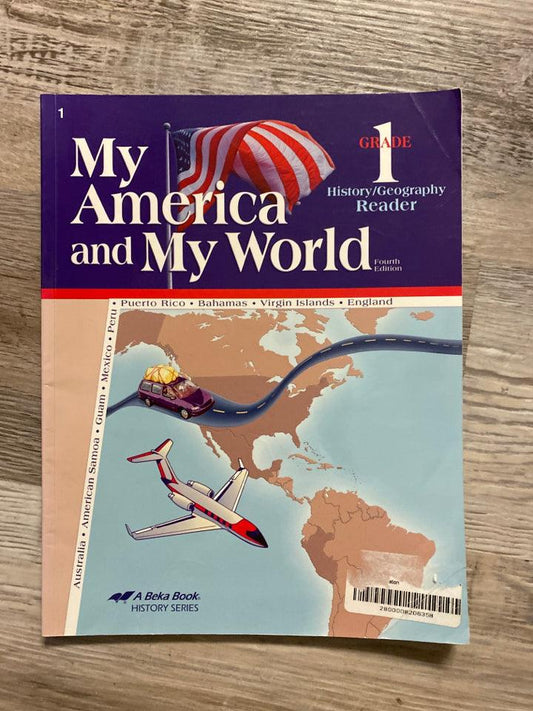Abeka My America and My World Reader  3rd edition