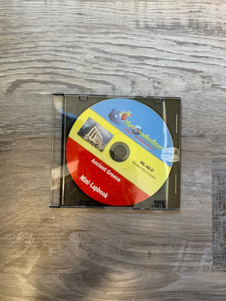 Knowledge Box Central Ancient Greece Mini-lap Book CD
