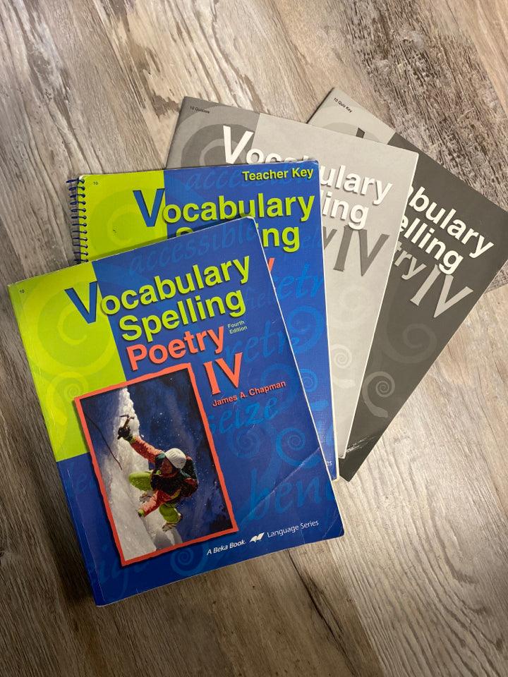 Abeka English 10 set - NEAR COMPLETE