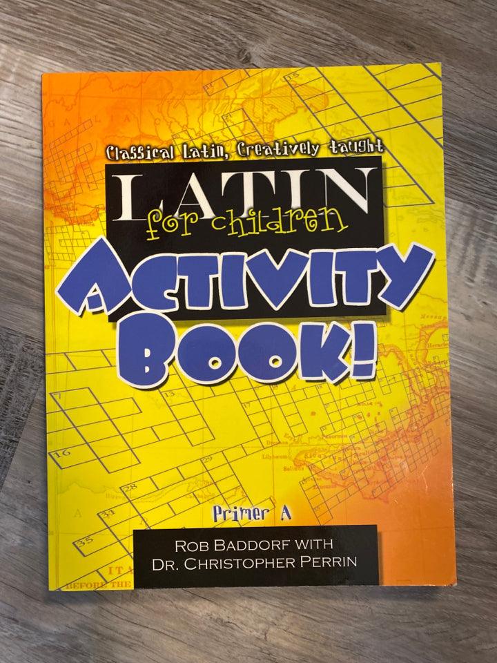 Latin for Children Activity Book Primer A