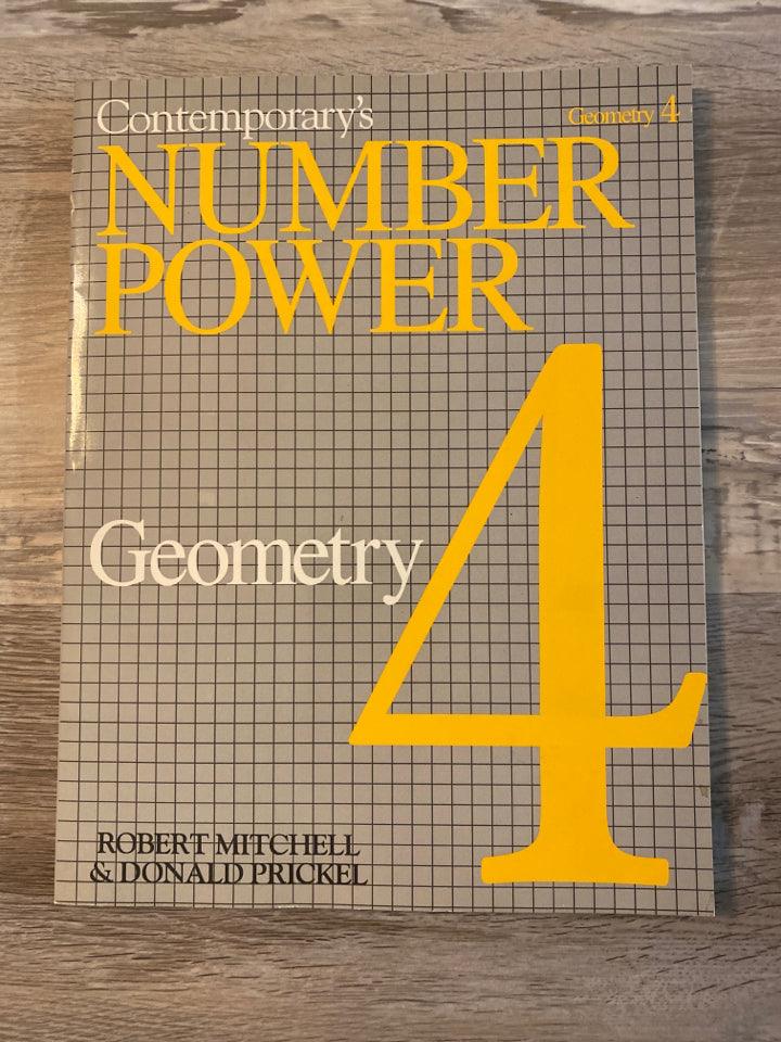 Contemporary's Number Power Geometry 4 Workbook