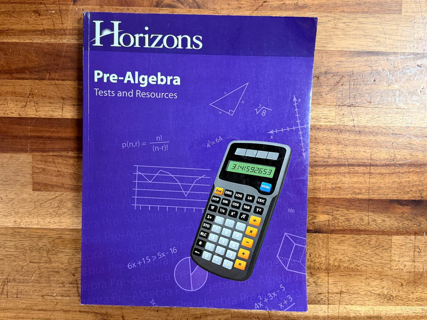 Horizons Pre-Algebra Teacher Guide & Tests and Resources