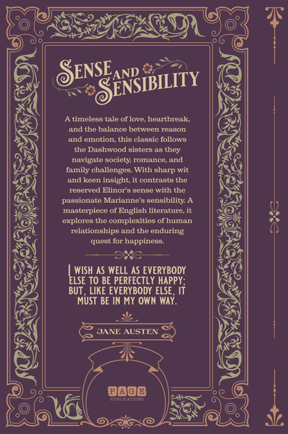 Sense and Sensibility (Deluxe Hardcover)