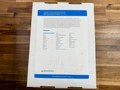 BJU Logos Science Lab Kit: Earth Science 4th Ed - Very Good