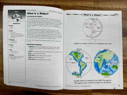 Evan-Moor Daily Geography Practice Grade 3 - Acceptable