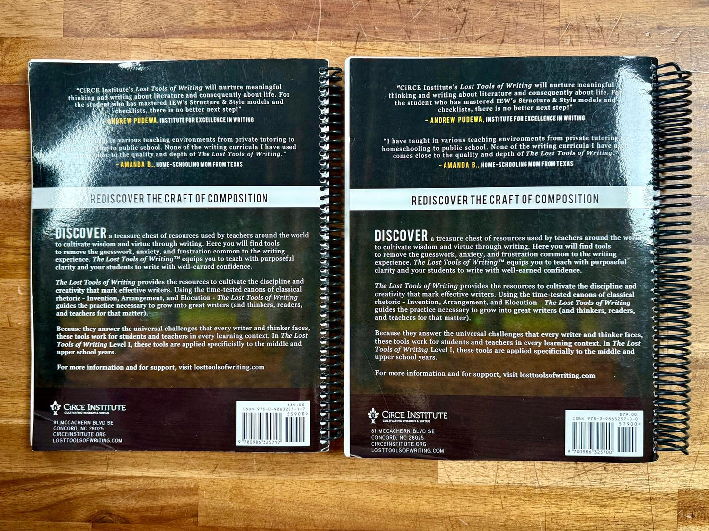 Lost Tools of Writing Level 1: Student Workbook & Teacher Guide