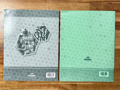 Abeka Grade 3 Health Safety Manners & Science Key Set of 4 - VG