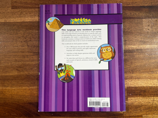 FlashKids Language Arts Grade 3 Workbook