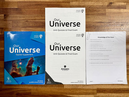 God's Design Heaven & Earth Our Universe Set of 3 - Clean