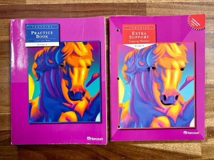 Trophies Grade 4 Lead the Way Language Arts Set of 4