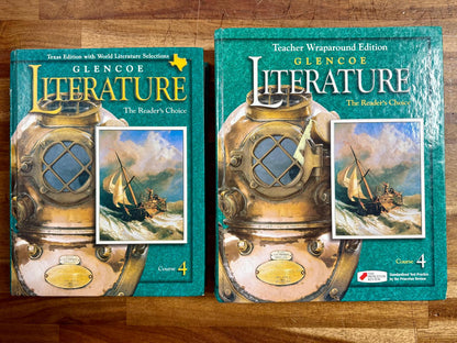 Glencoe Literature Reader's Choice Course 4 Set