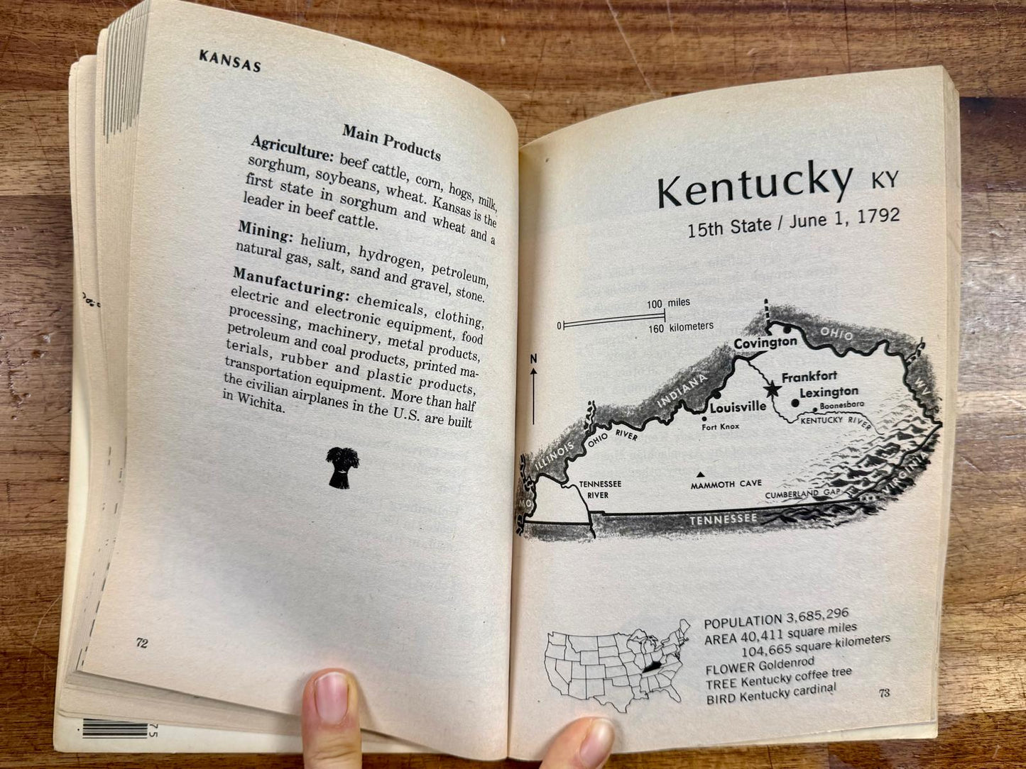 Scholastic Children's US Geography Books Lot of 2