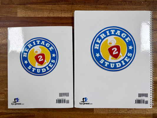 BJU Heritage Studies 2 3rd Ed Text & Activity Answer Key