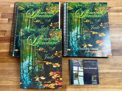 Mosdos Press Literature Jade Set: Teacher's Edition 1 & 2, Textbbok, CD