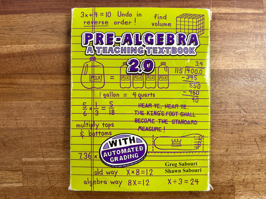 Teaching Textbooks Pre-Algebra 2.0 CD-ROM Set