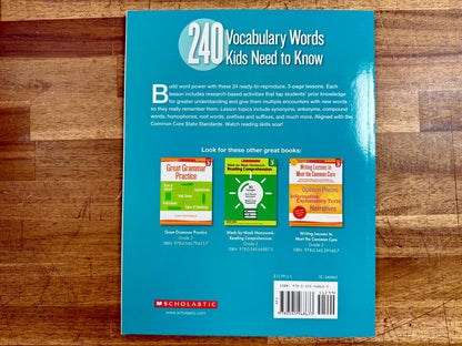 240 Vocabulary Words Kids Need to Know: Grade 3