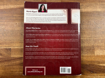 All About Reading Level 3 Teacher's Manual by Marie Rippel