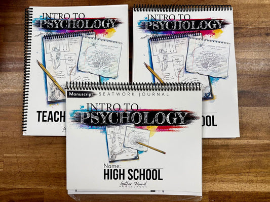 Gather Round Psychology Set: TG, HS Workbook, Seatwork Journal