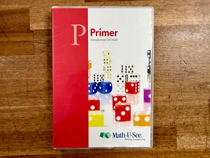 Math-U-See Primer DVD - Introduction to Math