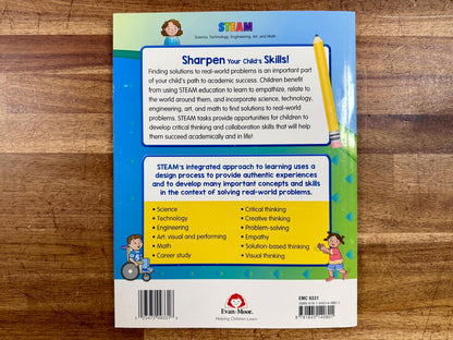 Evan-Moor Skill Sharpeners STEAM Workbook Grade 1 - VG
