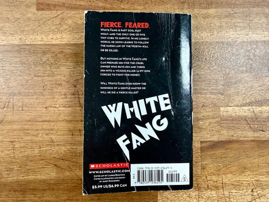 White Fang by Jack London (Intro by K.A. Applegate)