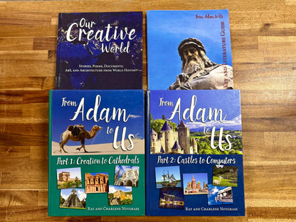 Notgrass World History Set of 4 - Very Good