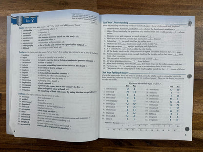 Abeka Spelling Vocabulary & Poetry 6 (Sixth Edition)