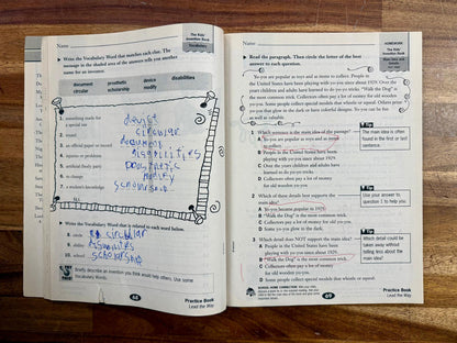 Trophies Grade 4 Lead the Way Language Arts Set of 4