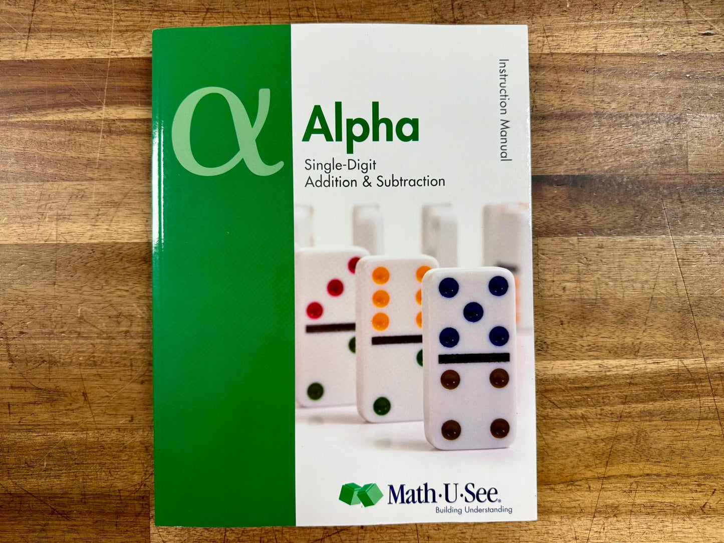 Math-U-See Alpha Instruction Manual 2012 Softcover Like New