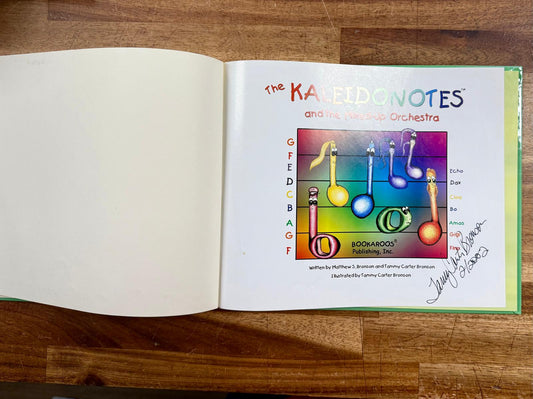 The Kaleidonotes and the Mixed-Up Orchestra - Autographed