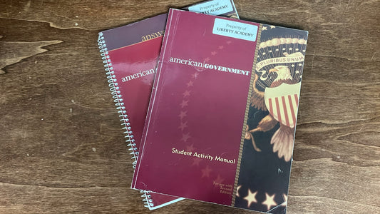 JBU American Government Answer key, and student activity manual