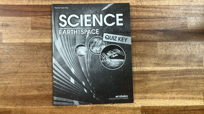 Abeka Science Earth and Space SET of 4