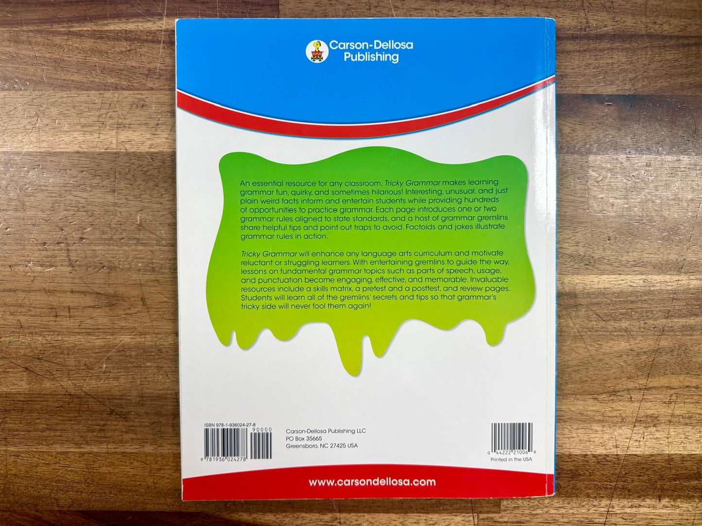 Carson-Dellosa Tricky Grammar Grade 5