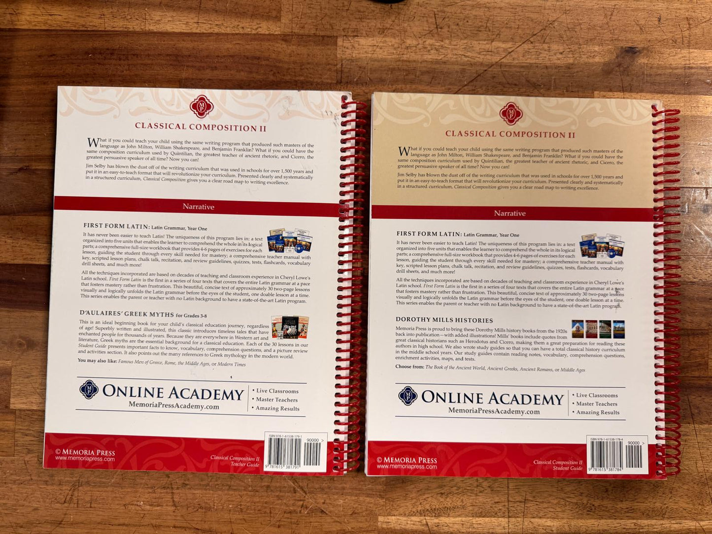 MP Classical Composition 2: Narrative Stage Teacher Guide & Student Book