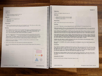 McRuffy Press Kindergarten Science - Teacher's Manual