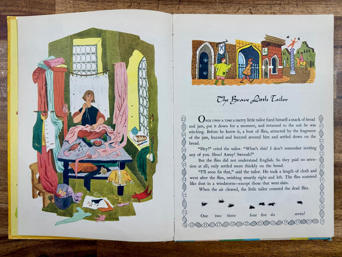 Vintage Grimm's Fairy Tales - HC 1955 Random House Edition